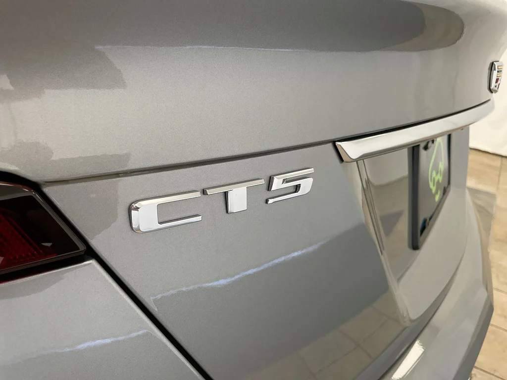 Used 2023 Argent Silver Metallic Cadillac Premium Luxury image 32