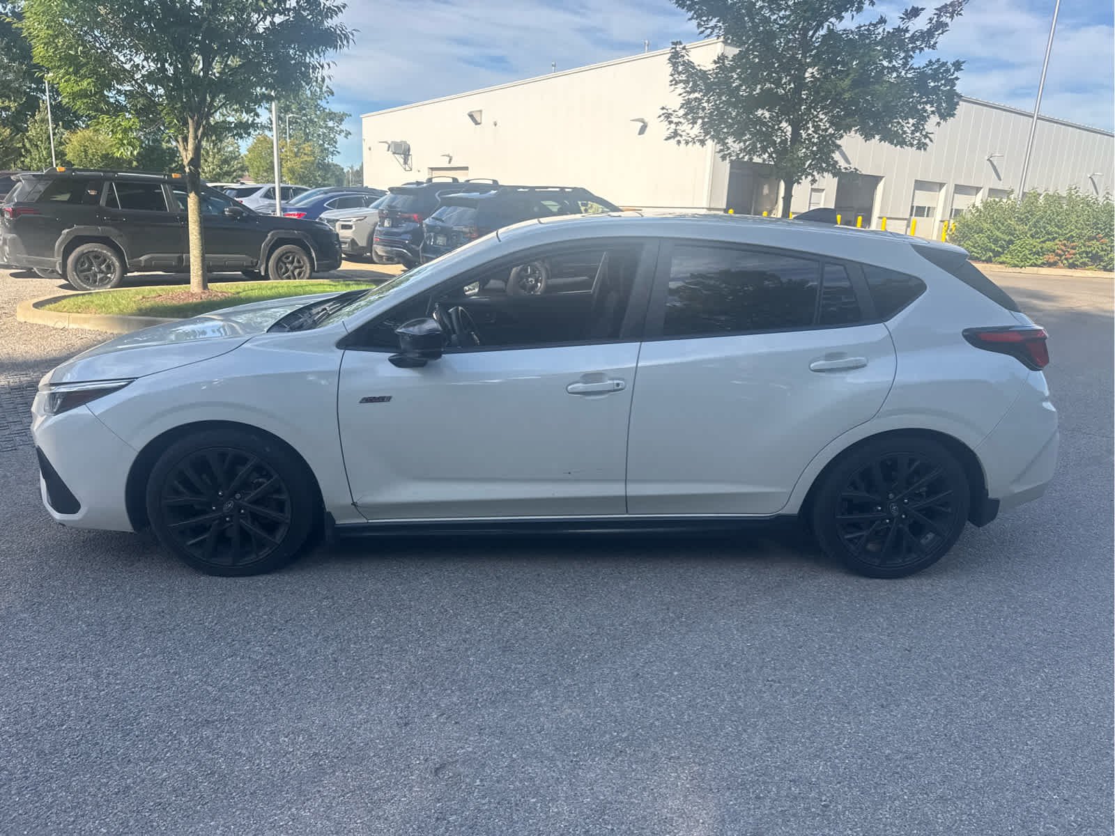 Certified Used 2024 Crystal White Pearl Subaru RS image 5