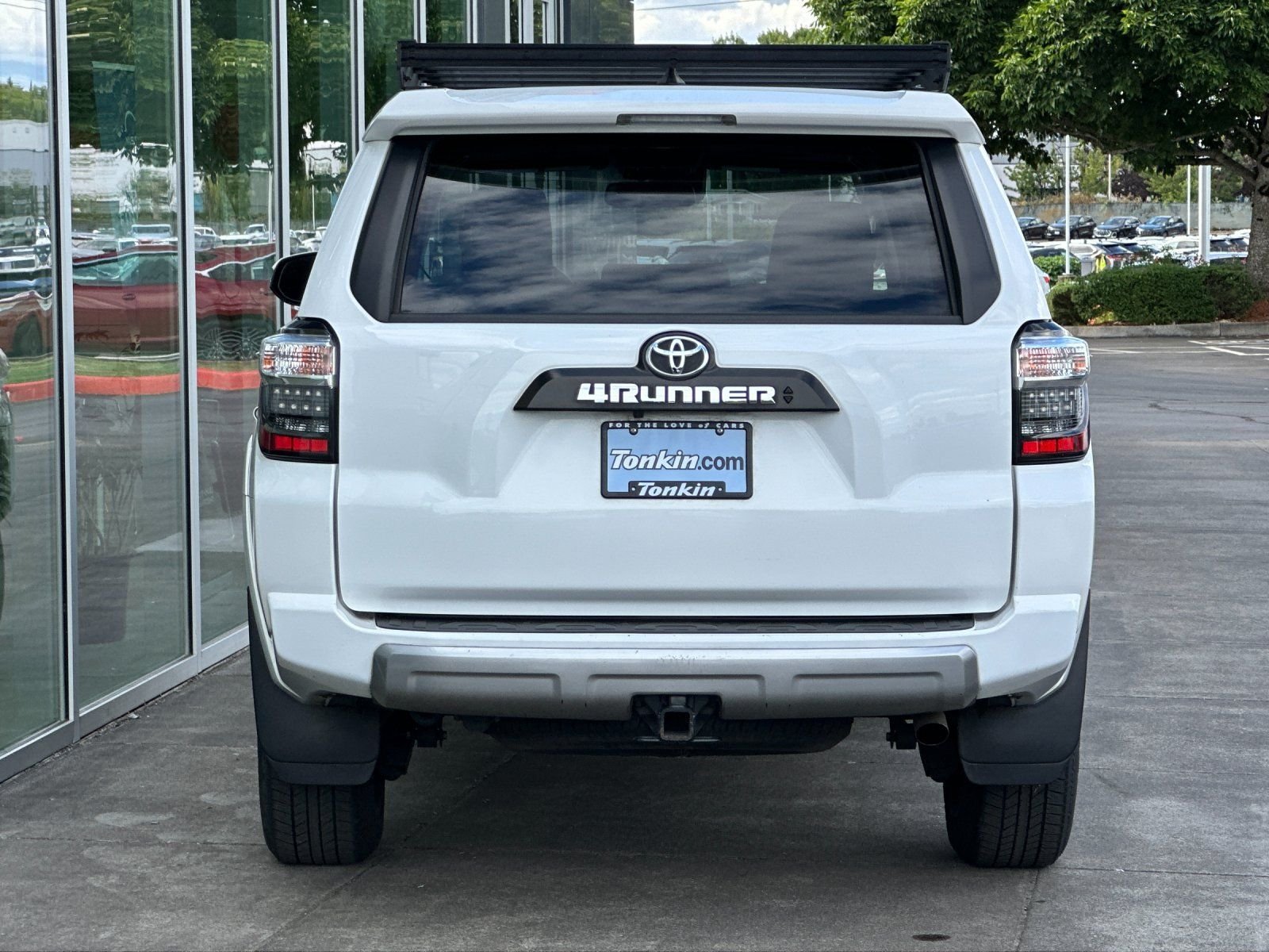 Used 2021 Super White Toyota TRD Off-Road Premium image 3