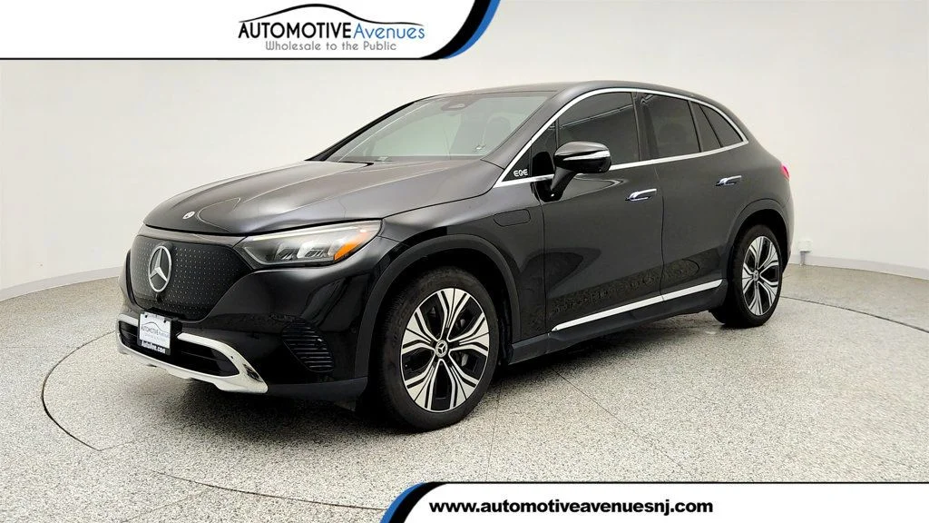 Used 2024 Obsidian Black Metallic Mercedes-Benz EQE 350 SUV 4MATIC® w/ Nappa Leather & Ventilated Seats image 1