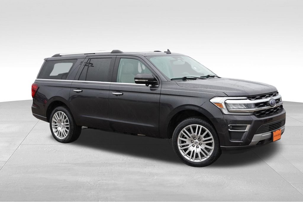 Used 2024 Dark Matter Gray Metallic Ford Limited image 2