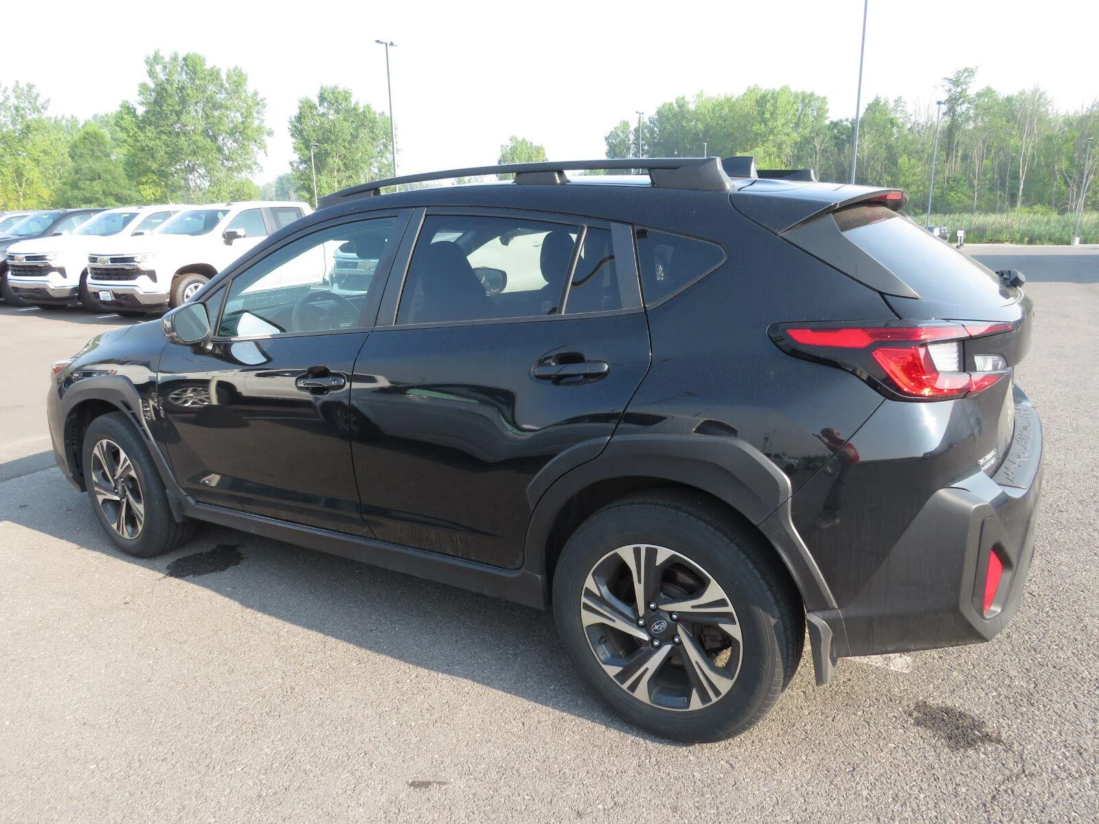Used 2024 Crystal Black Silica Subaru Premium image 12