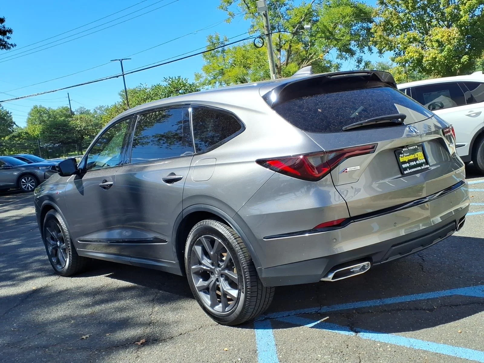 Used 2023 Liquid Carbon Metallic Acura SH-AWD with A-Spec Package image 6