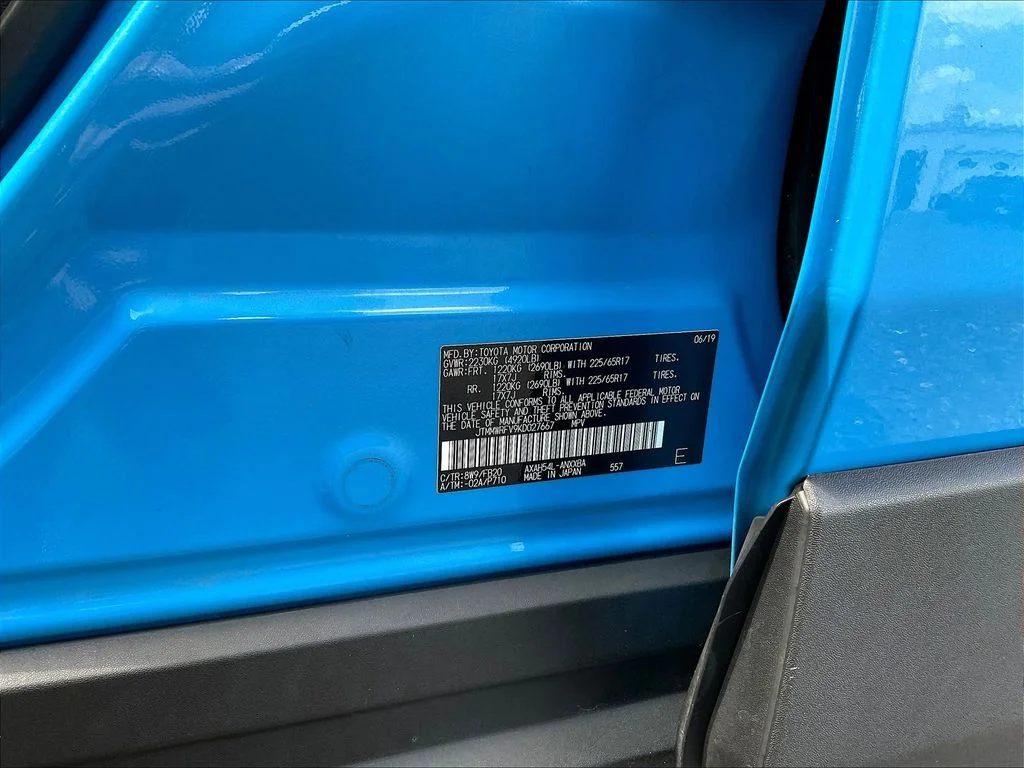 Certified Used 2019 Blue Toyota LE image 20