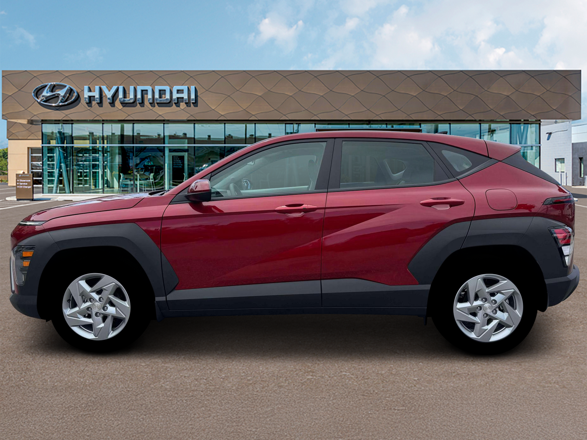 New 2026 Red Hyundai SE FWD image 3