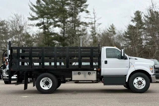 New 2026 Oxford White Ford F-650 Gas Straight Frame image 3
