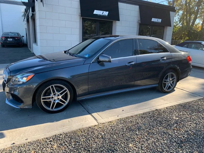 Used 2014 Gray Mercedes-Benz E 350 4MATIC® Sedan 4D image 5
