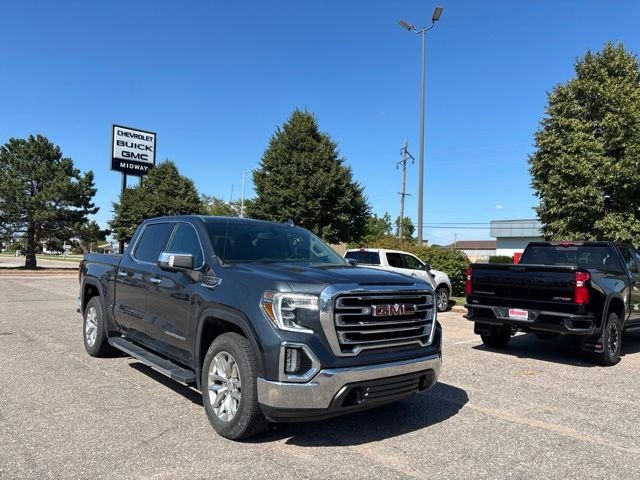 Certified Used 2021 Blue GMC SLT image 2