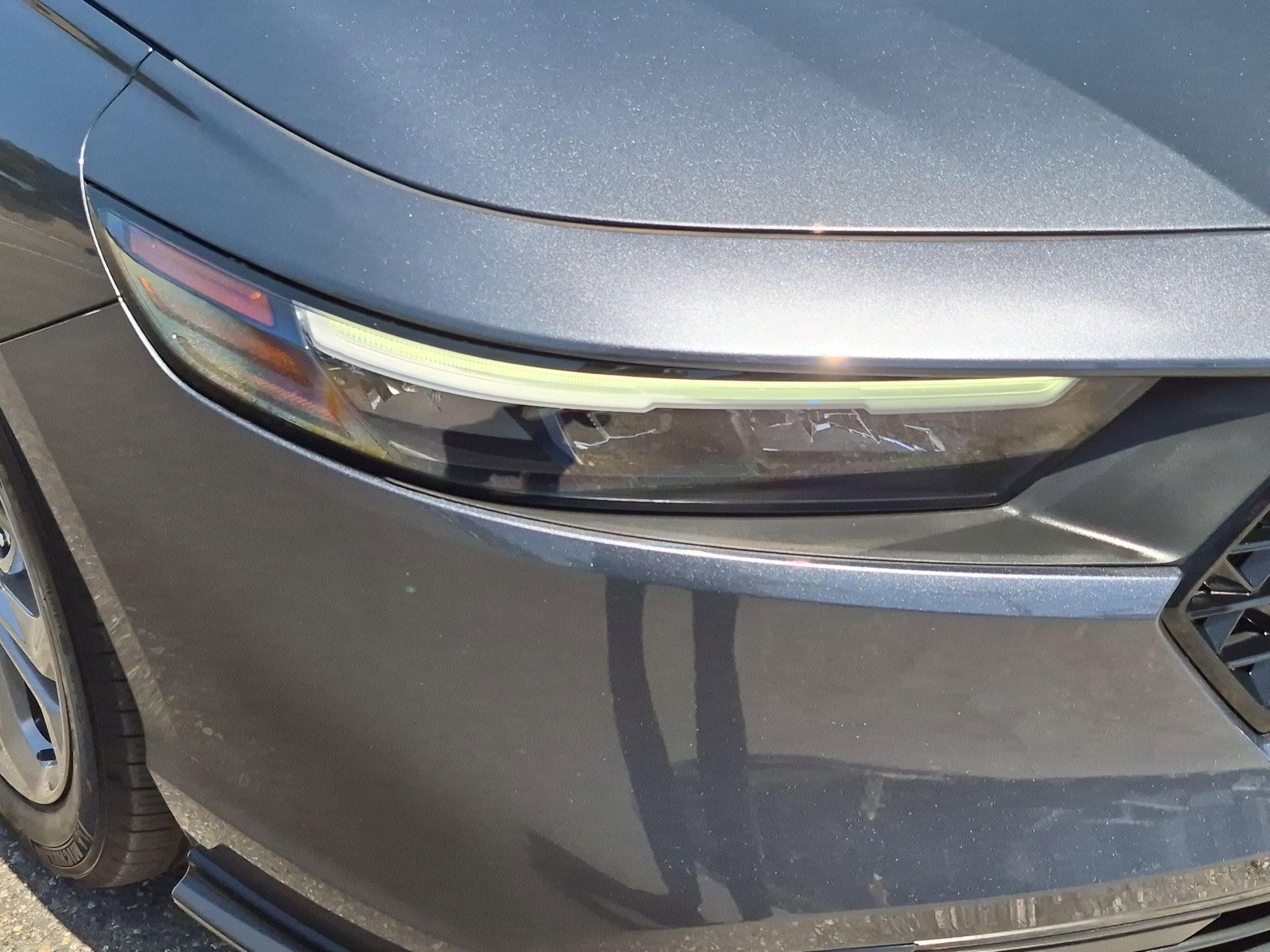 Used 2024 Gray Metallic Honda EX image 10