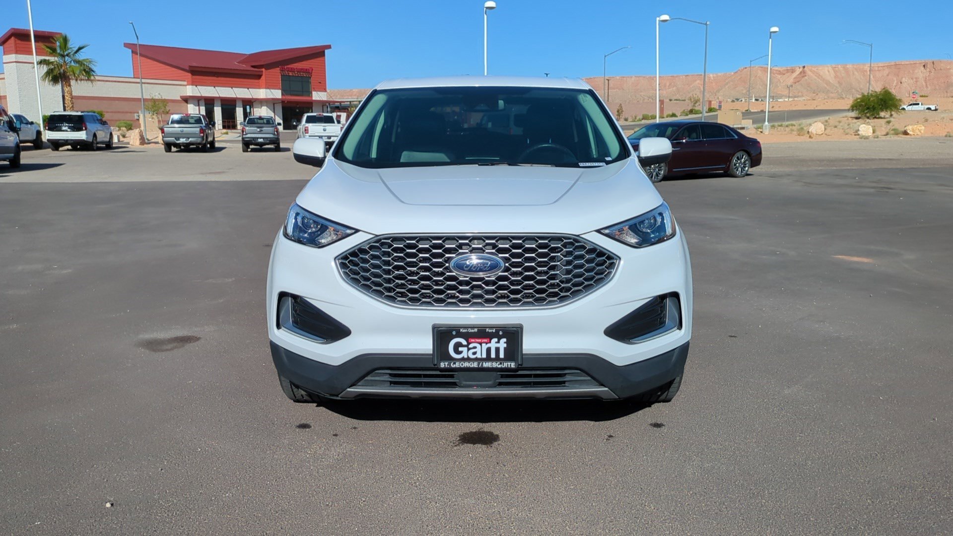 Used 2024 Oxford White Ford SEL image 8