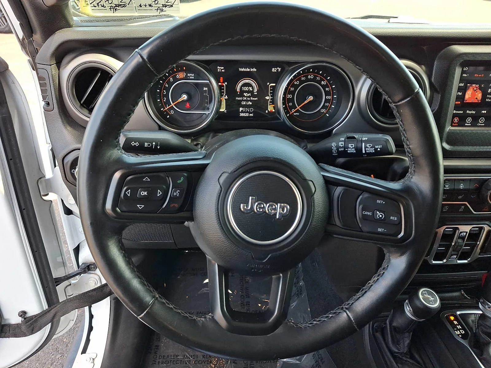 Used 2022 Bright White Clearcoat Jeep Unlimited Willys image 18