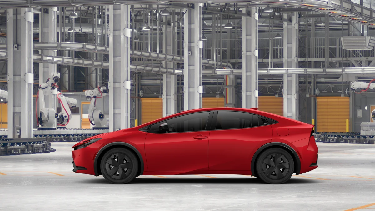 New 2026 Supersonic Red Toyota LE image 4