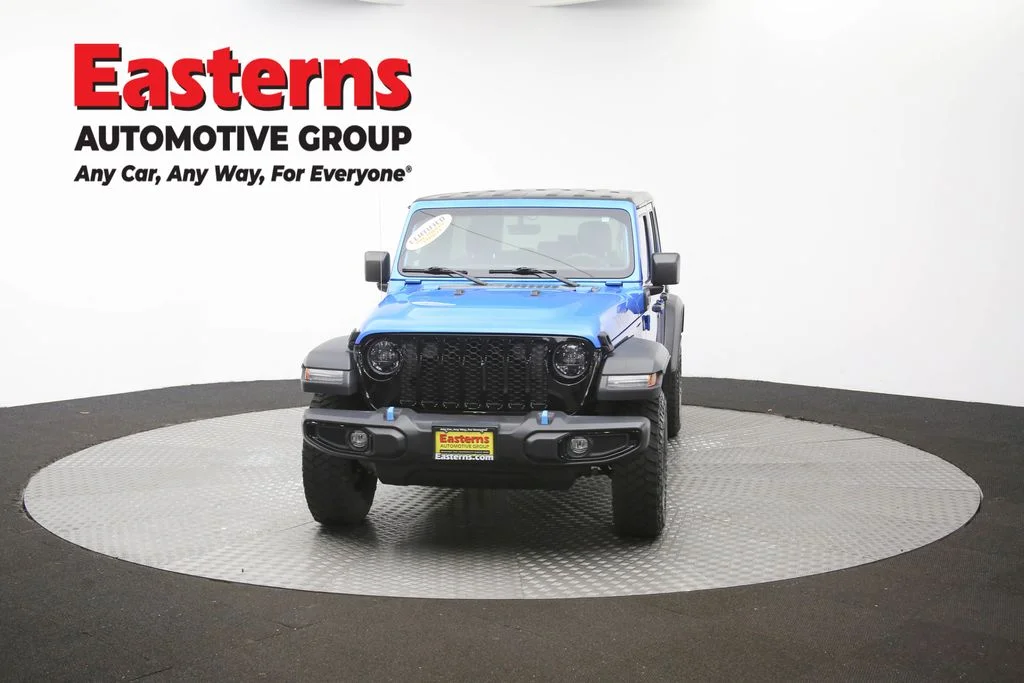 Used 2023 Blue Jeep Willys 4xe image 49