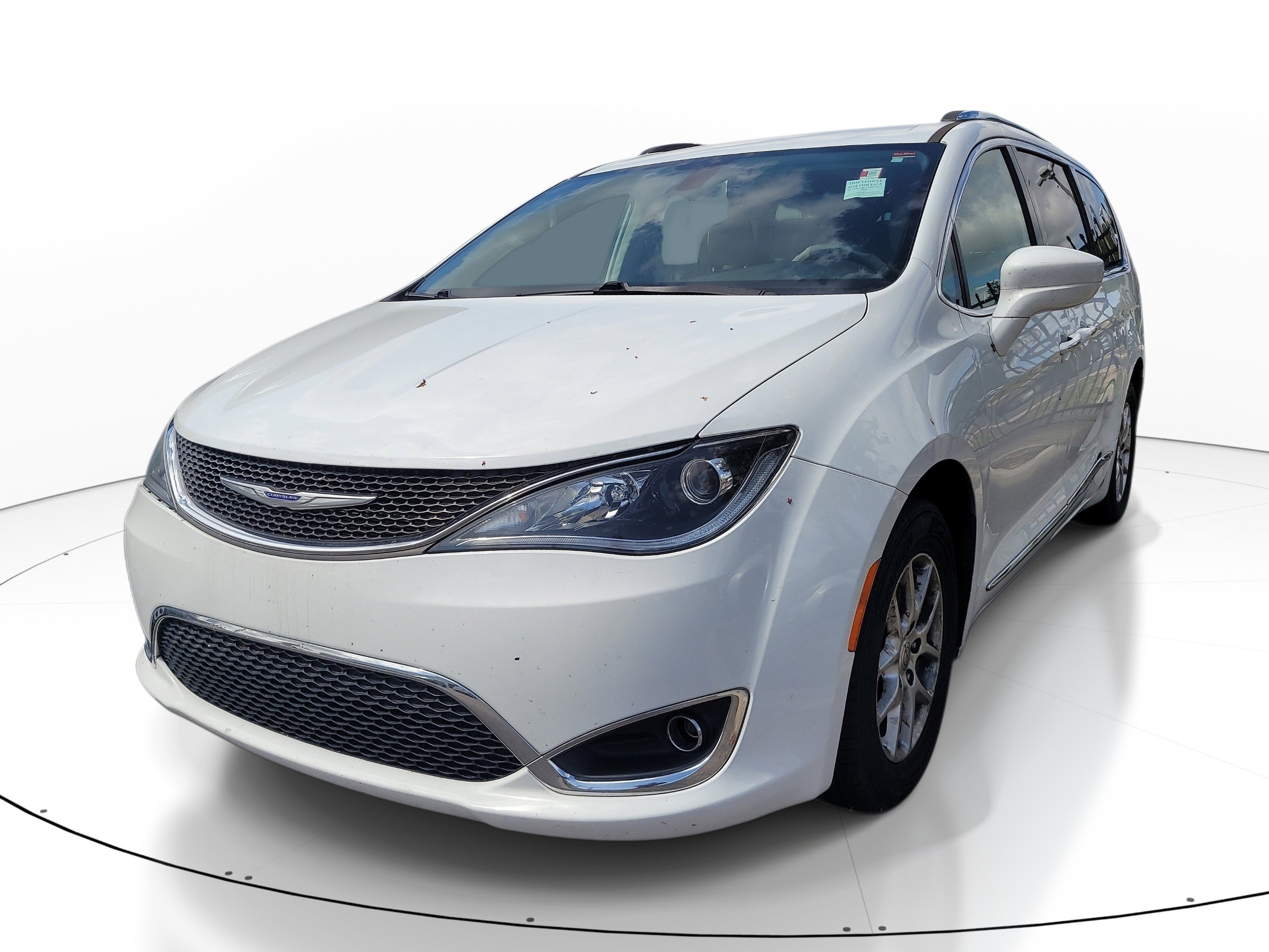 Used 2020 Bright White Clearcoat Chrysler Touring L image 3