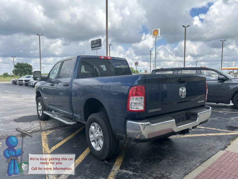 Used 2024 Patriot Blue Pearlcoat Ram Big Horn image 3