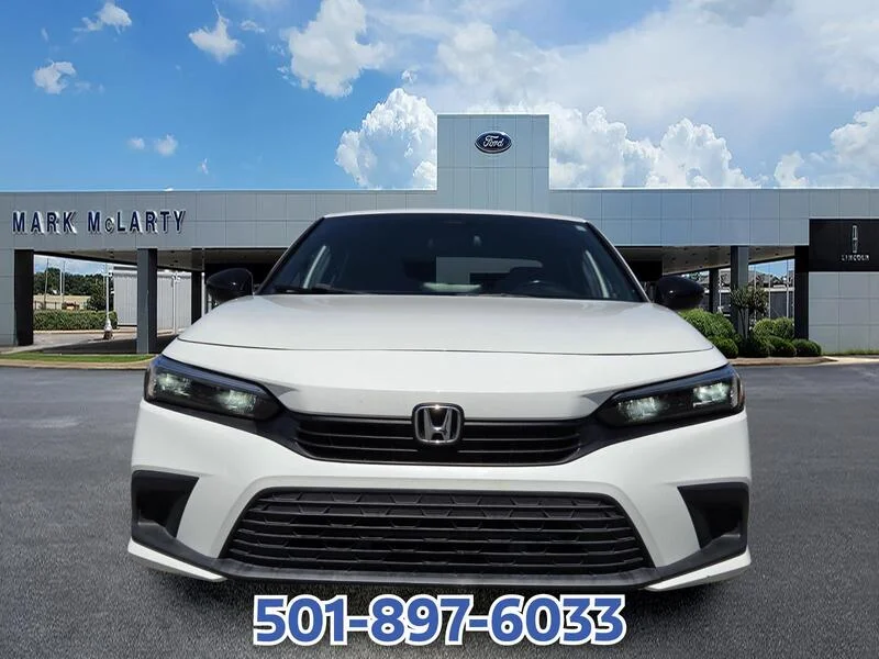 Used 2022 Platinum White Pearl Honda Sport CVT image 8