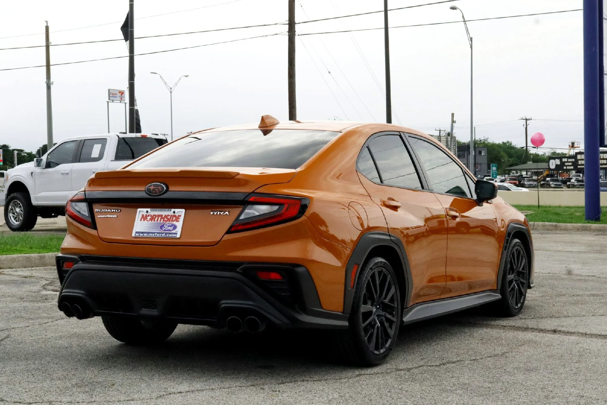 Used 2022 Solar Orange Pearl Subaru Premium image 5