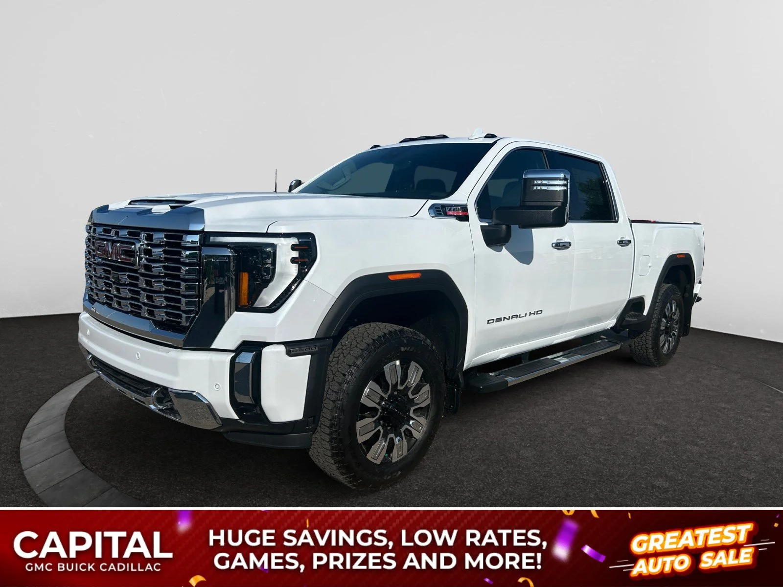 New 2026 Glacier White Tricoat GMC Denali image 1