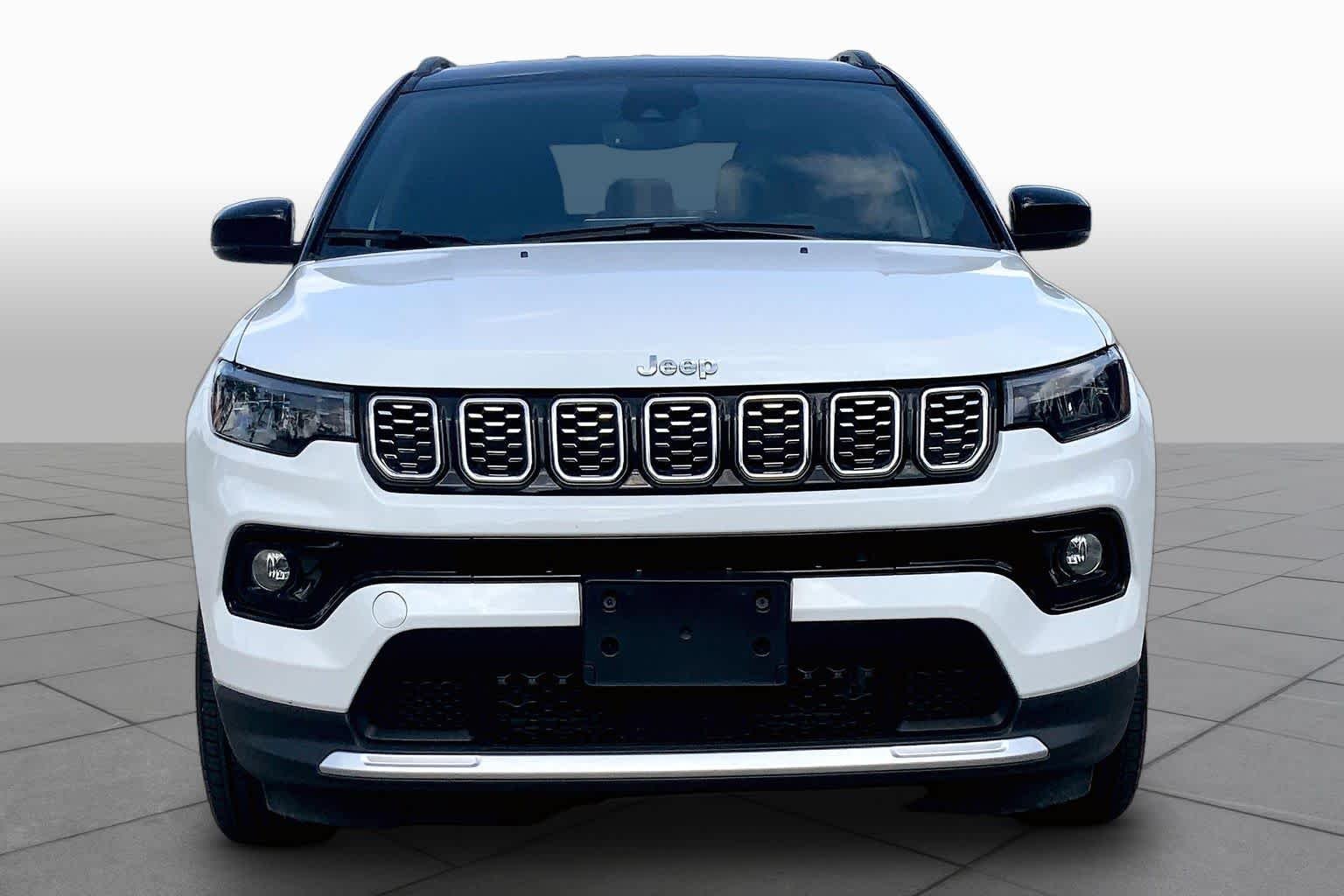 Used 2025 Bright White Clearcoat Jeep Limited image 4