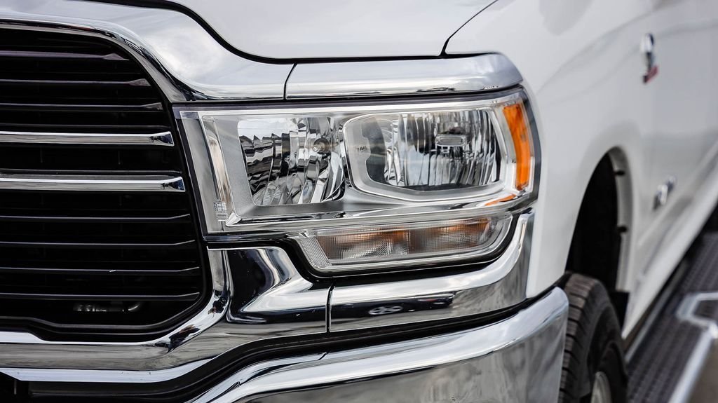 Used 2021 Bright White Clearcoat Ram Big Horn image 5