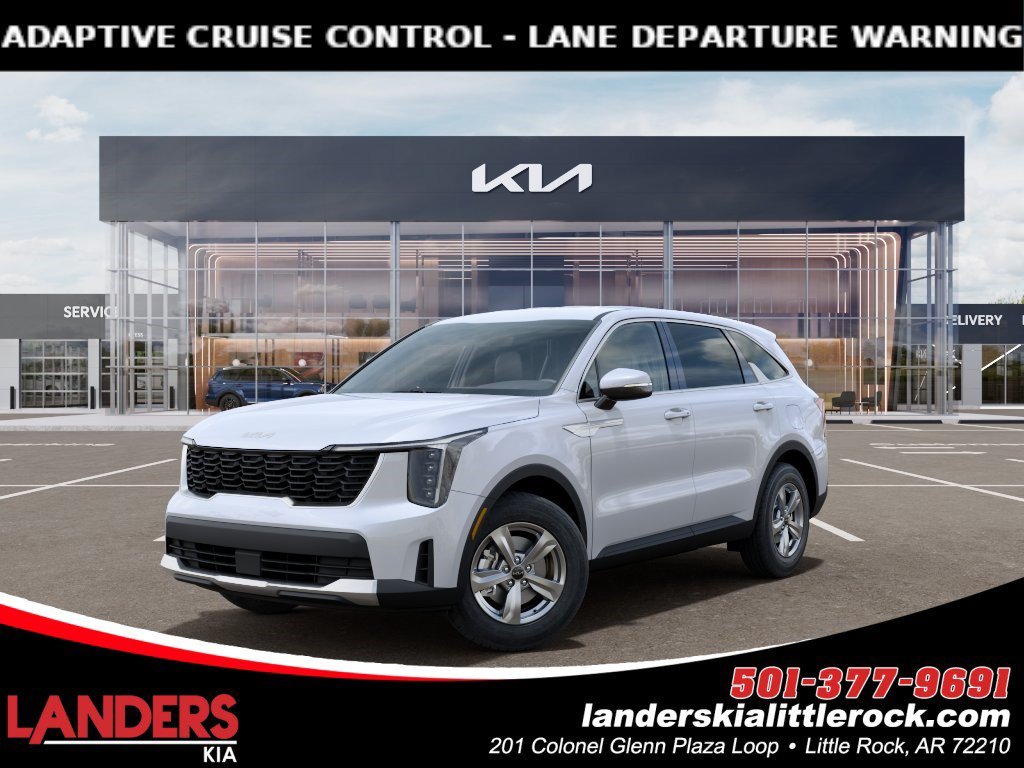 New 2026 White Pearl Kia LX image 1