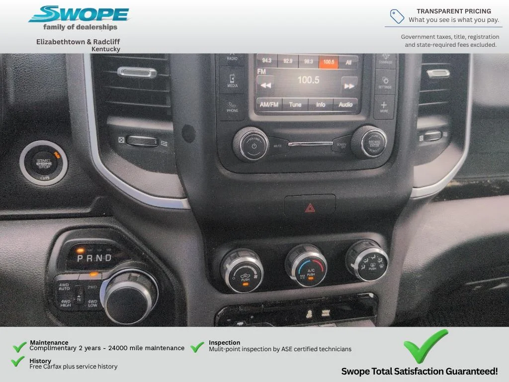 Used 2021 Hydro Blue Pearlcoat Ram Big Horn image 12