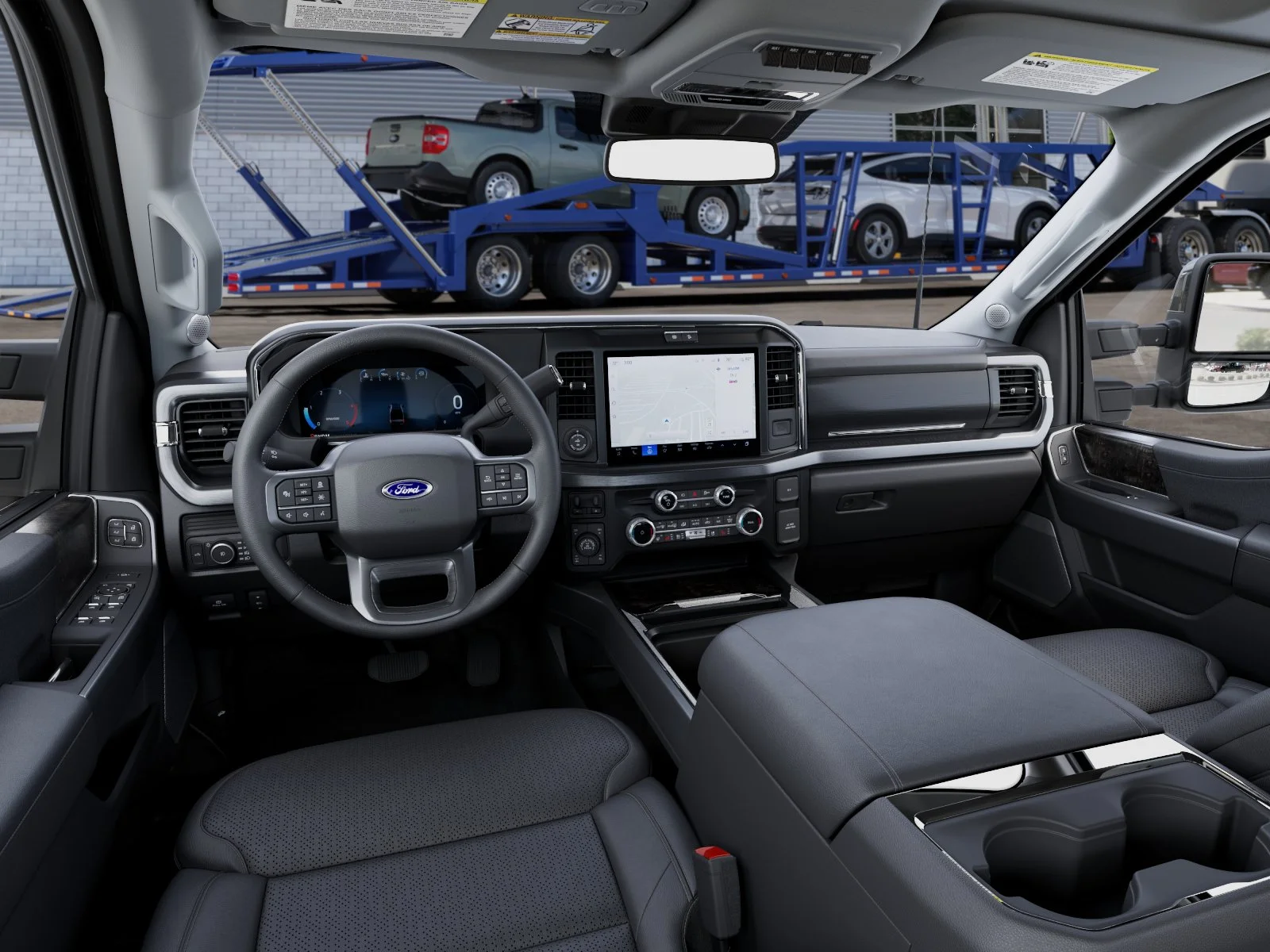 New 2027 Carbonized Gray Metallic Ford F-350® Lariat® image 9