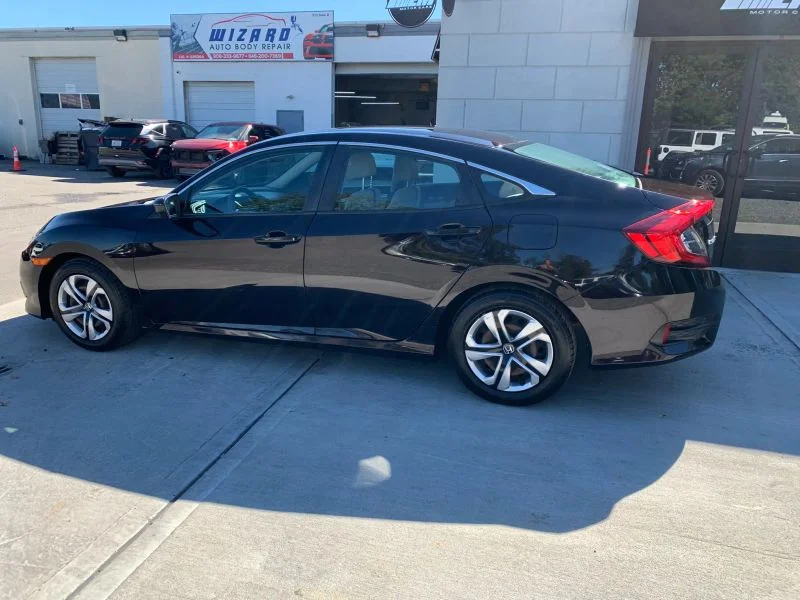 Used 2016 Black Honda LX Sedan 4D image 11