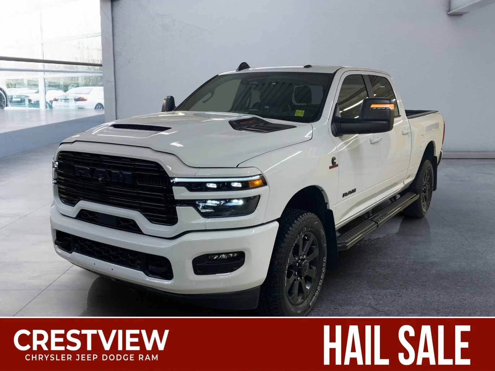New 2026 Bright White Ram Laramie image 1