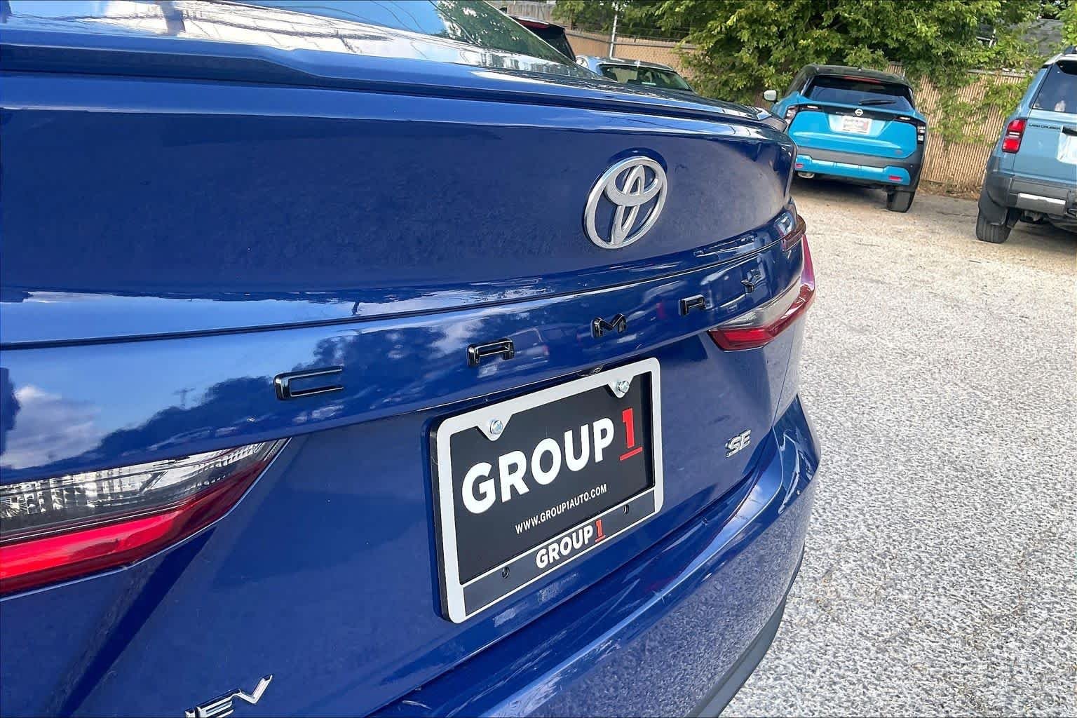 Used 2025 Reservoir Blue Toyota SE image 30