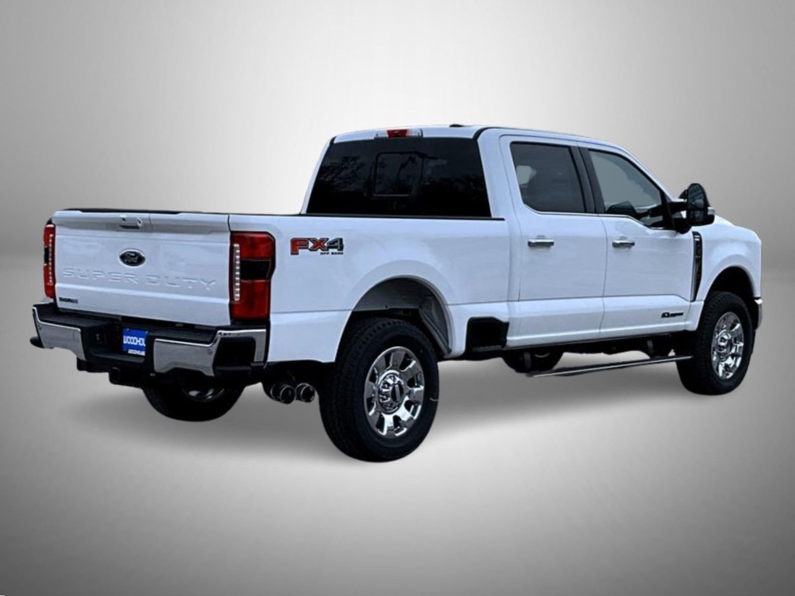 New 2026 Star White Metallic Tri-Coat Ford Lariat image 5