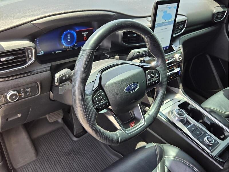Used 2021 White Metallic FORD ST 4WD image 11