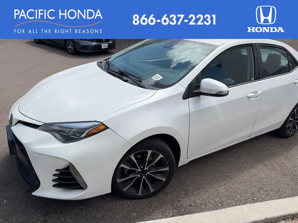 Used 2019 White Toyota SE image 1