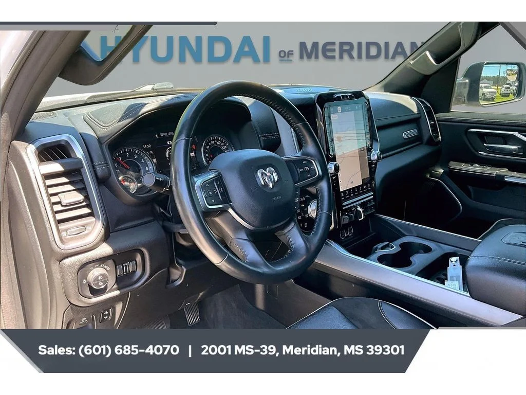 Used 2023 Ivory White Tri-Coat Pearlcoat Ram Laramie image 12