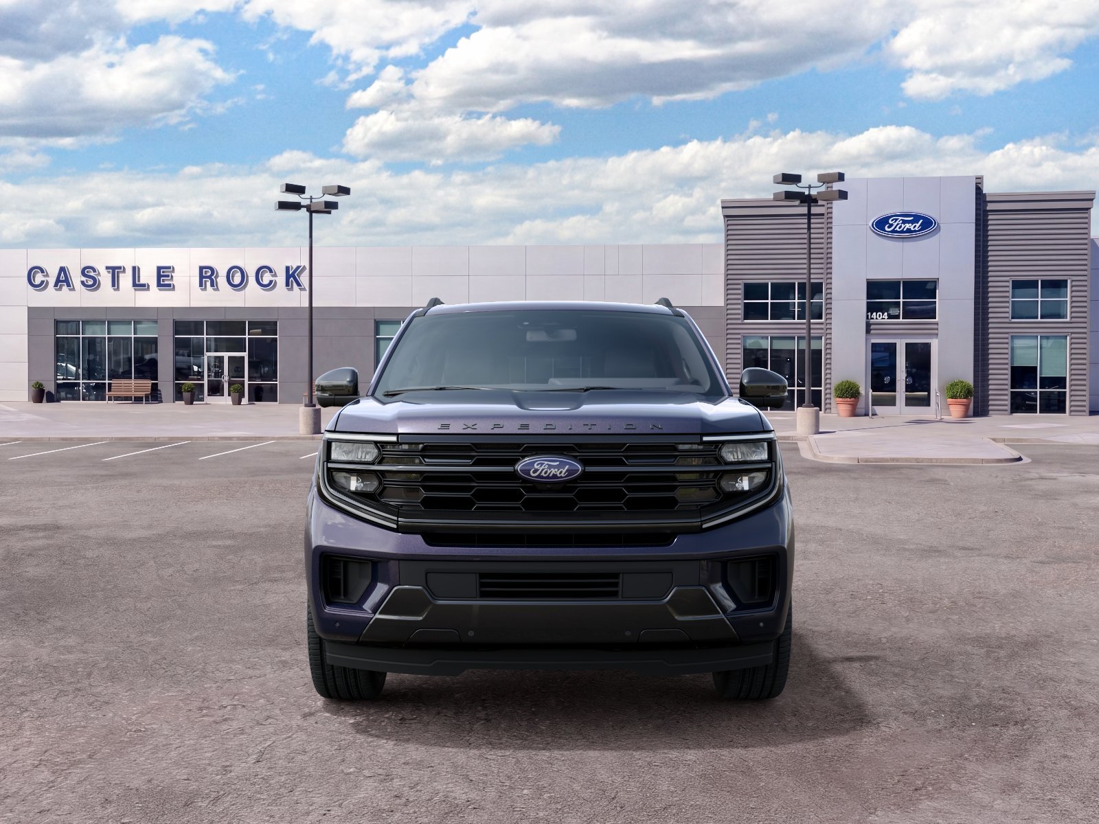 New 2027 Blue Ember Metallic Ford Platinum image 3