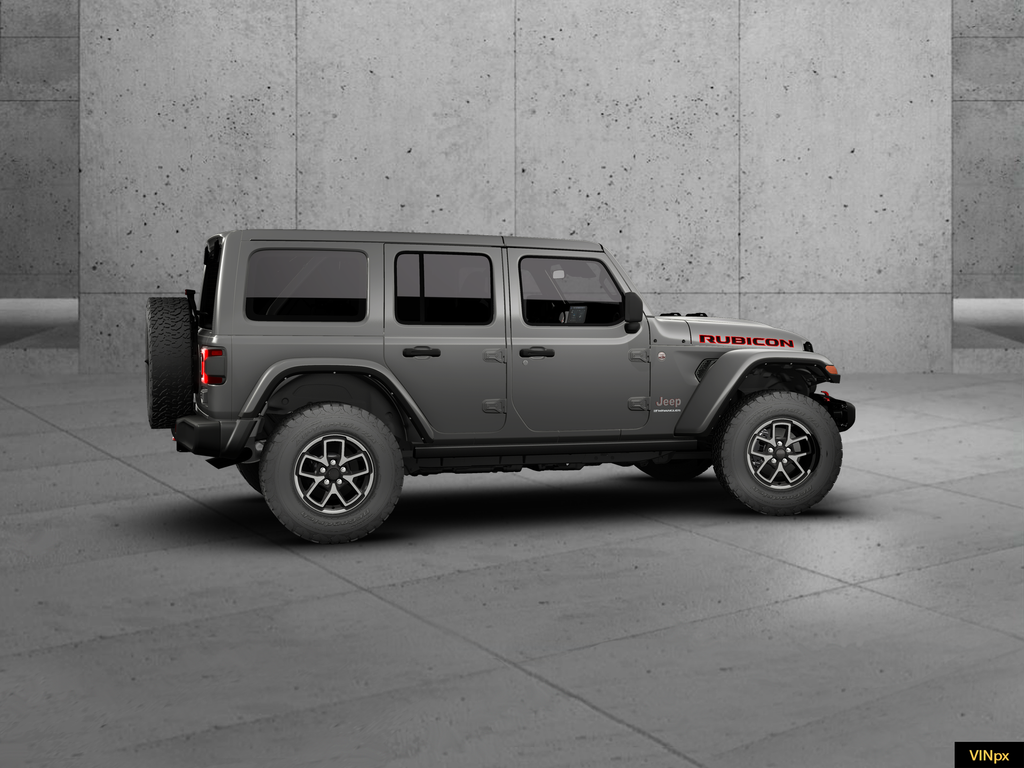 New 2026 Granite Crystal Metallic Clear-Coat Exterior Paint Jeep Rubicon image 13