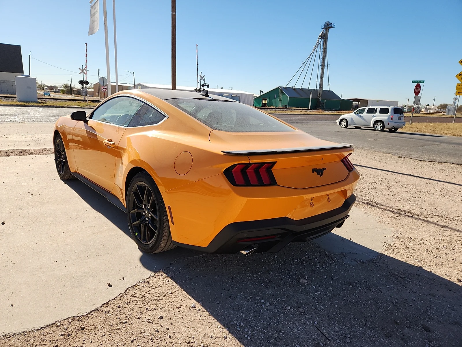 New 2026 Orange Fury Metallic Tri-coat Ford EcoBoost® Fastback image 5