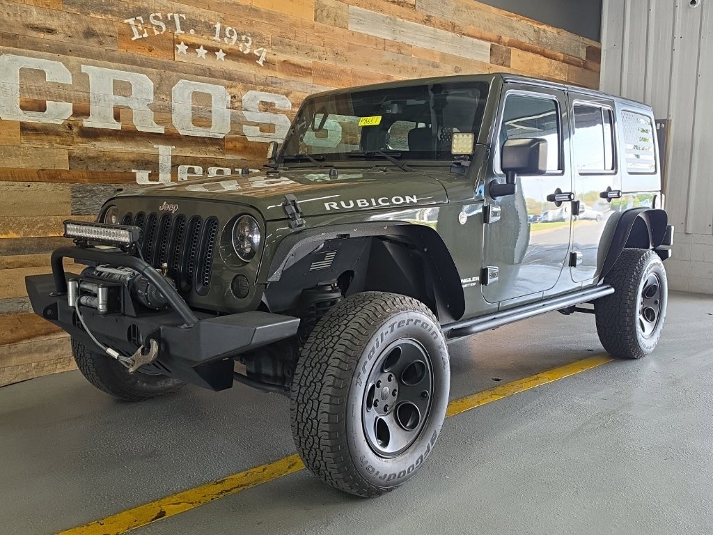 Used 2016 Tank Clearcoat Jeep Unlimited Rubicon image 2