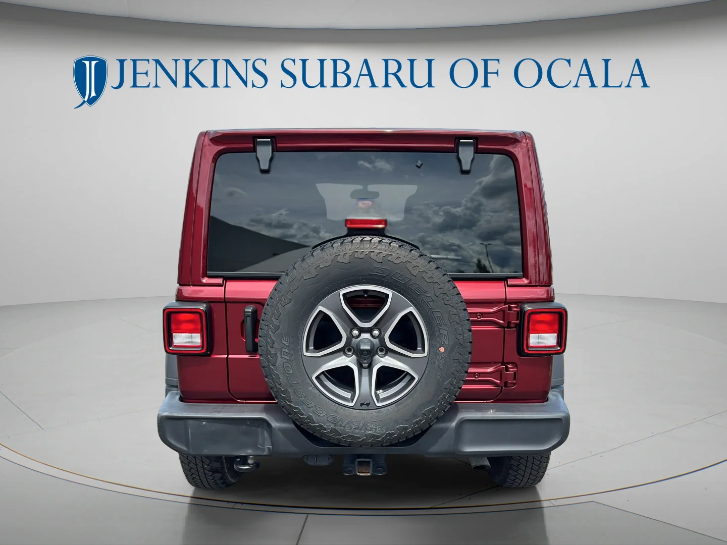 Used 2021 Snazzberry Pearlcoat Jeep Unlimited Sport S image 4