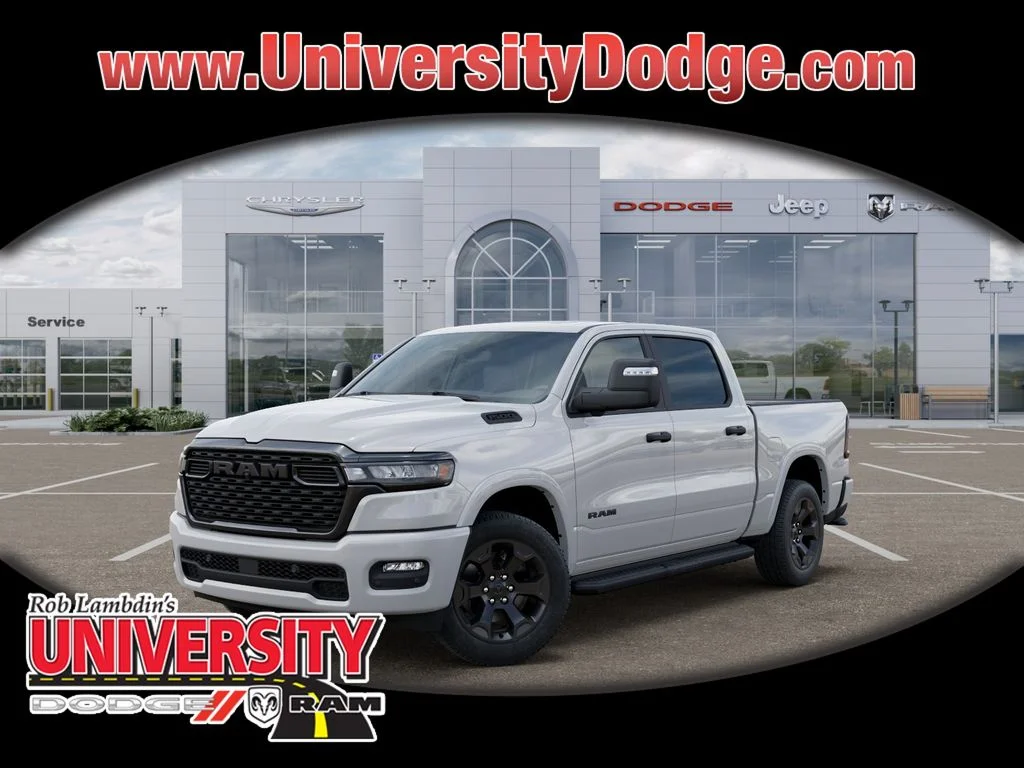 New 2026 Bright White Clear-Coat Exterior Paint RAM Big Horn/Lone Star image 1