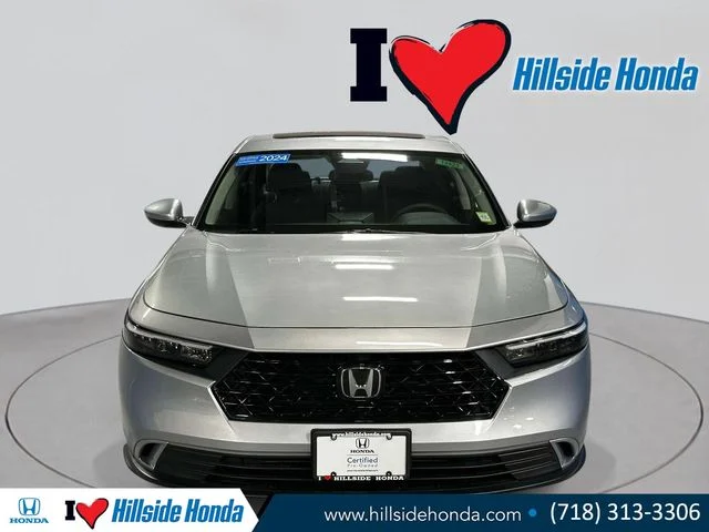 Certified Used 2024 Solar Silver Metallic Honda 1.5T EX image 8