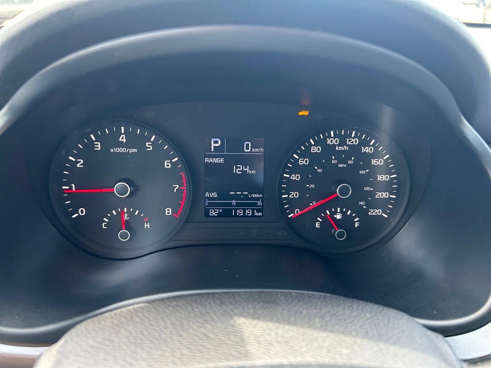 Used 2019 Blue Kia LX image 18
