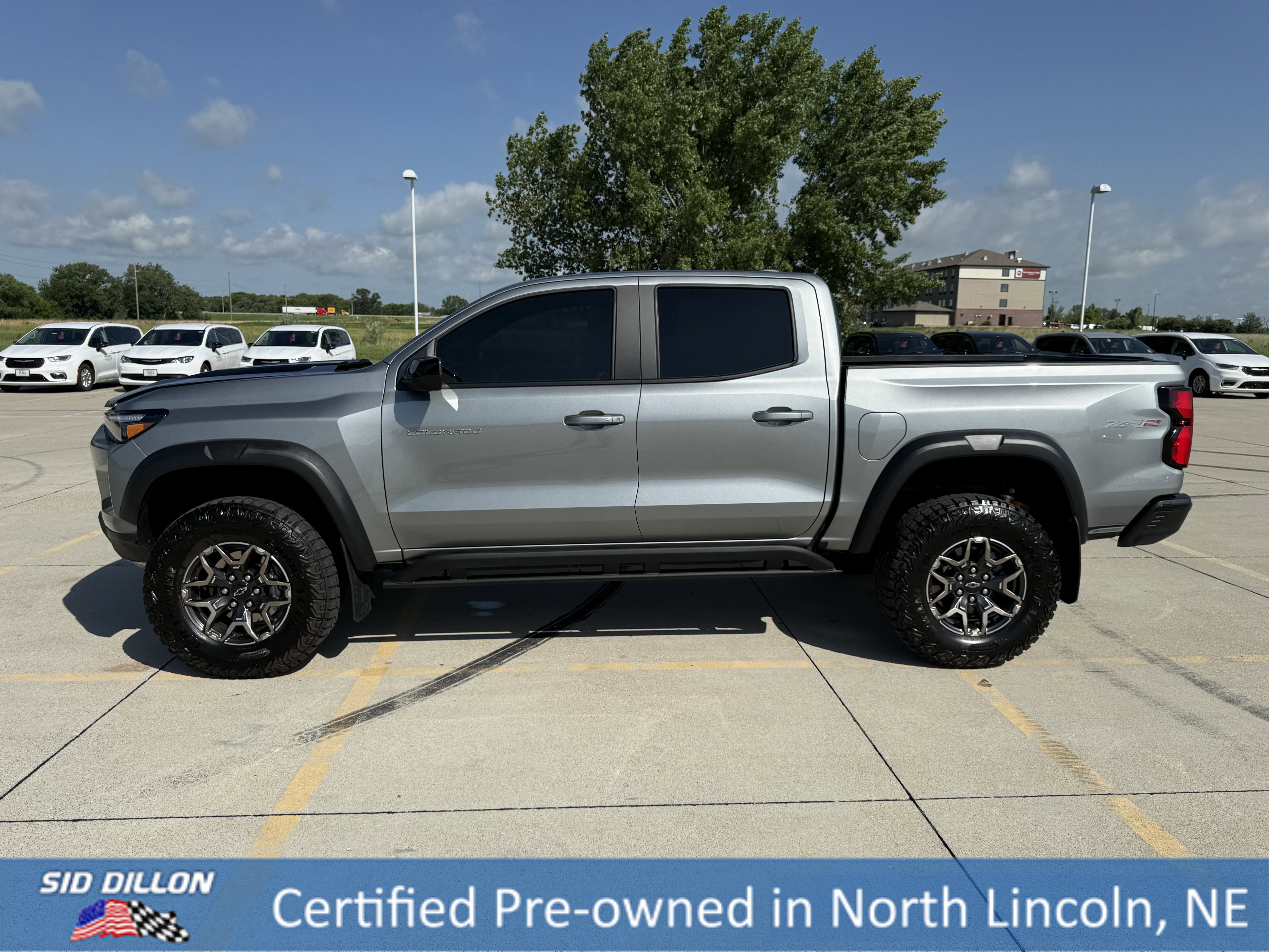 Used 2024 Sterling Gray Metallic Chevrolet 4WD ZR2 image 2