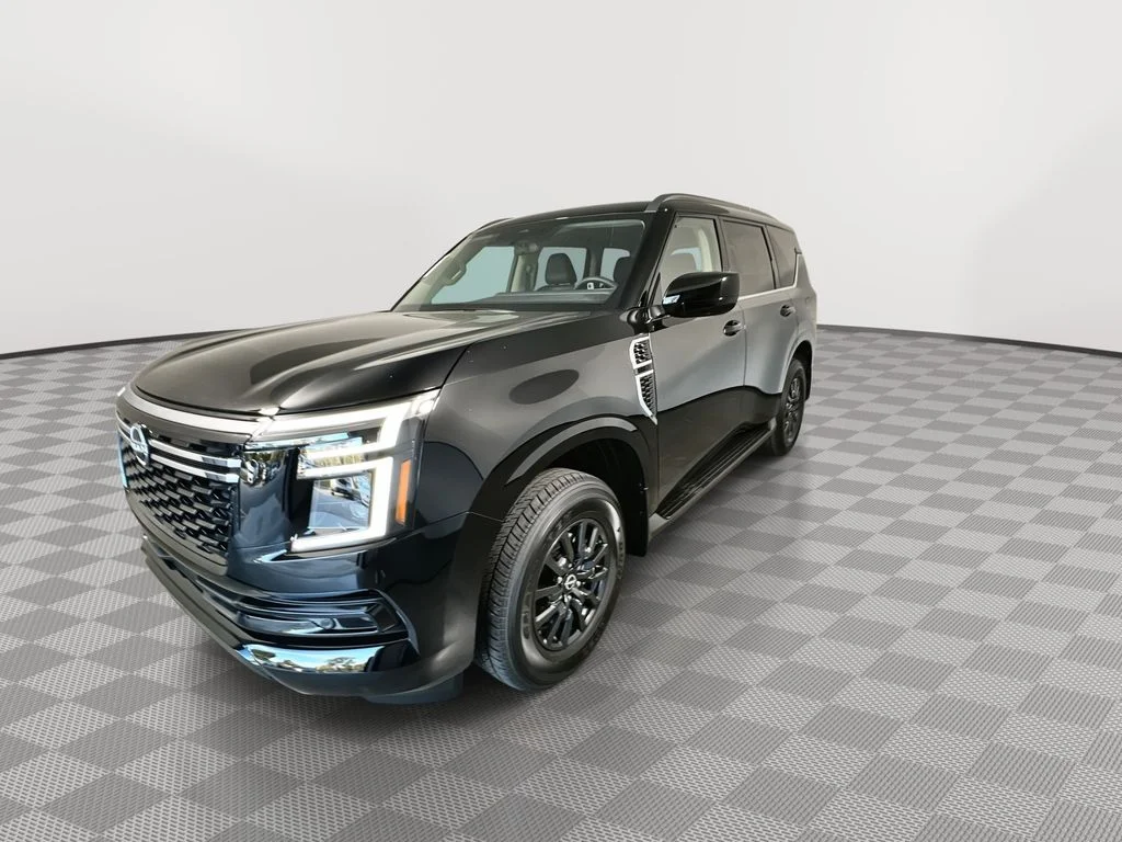 New 2026 Super Black Nissan SV image 4
