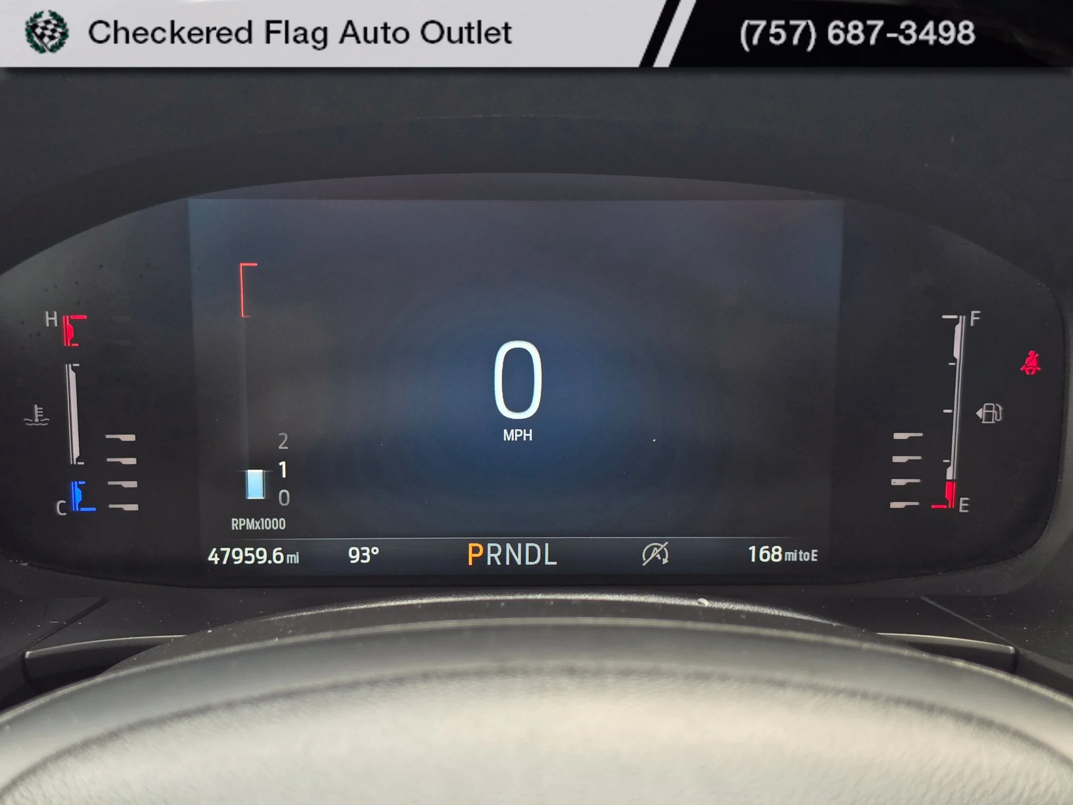 Used 2024 Race Red Ford Active image 16