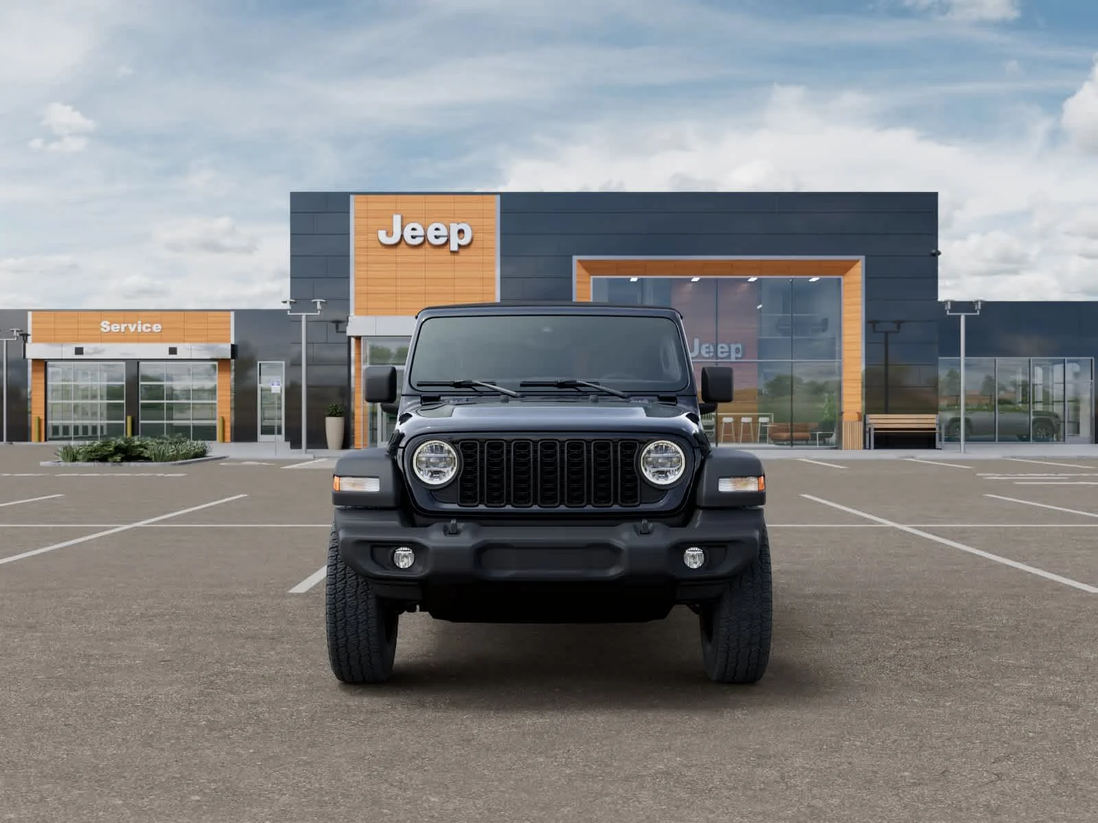 New 2026 Black Clearcoat Jeep Sport S image 6