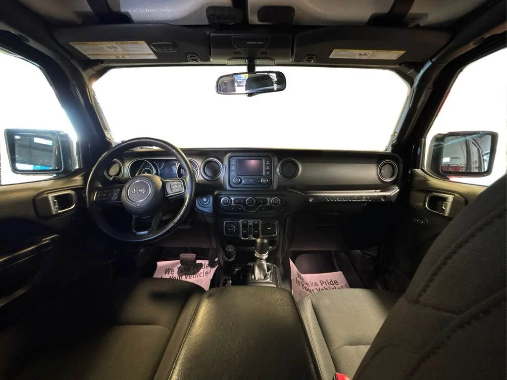 Certified Used 2018 Black Clearcoat Jeep Unlimited Sport S image 29
