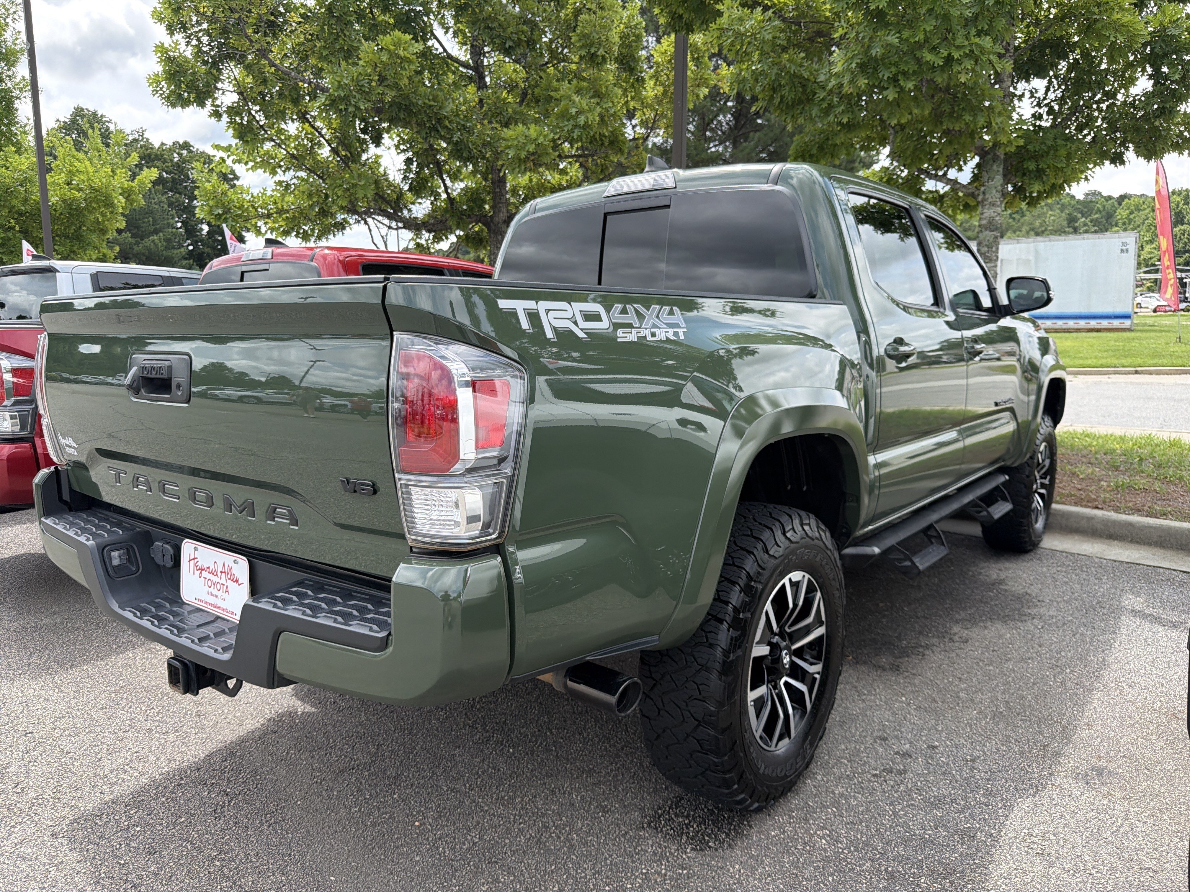 Used 2021 Army Green Toyota TRD Sport image 15