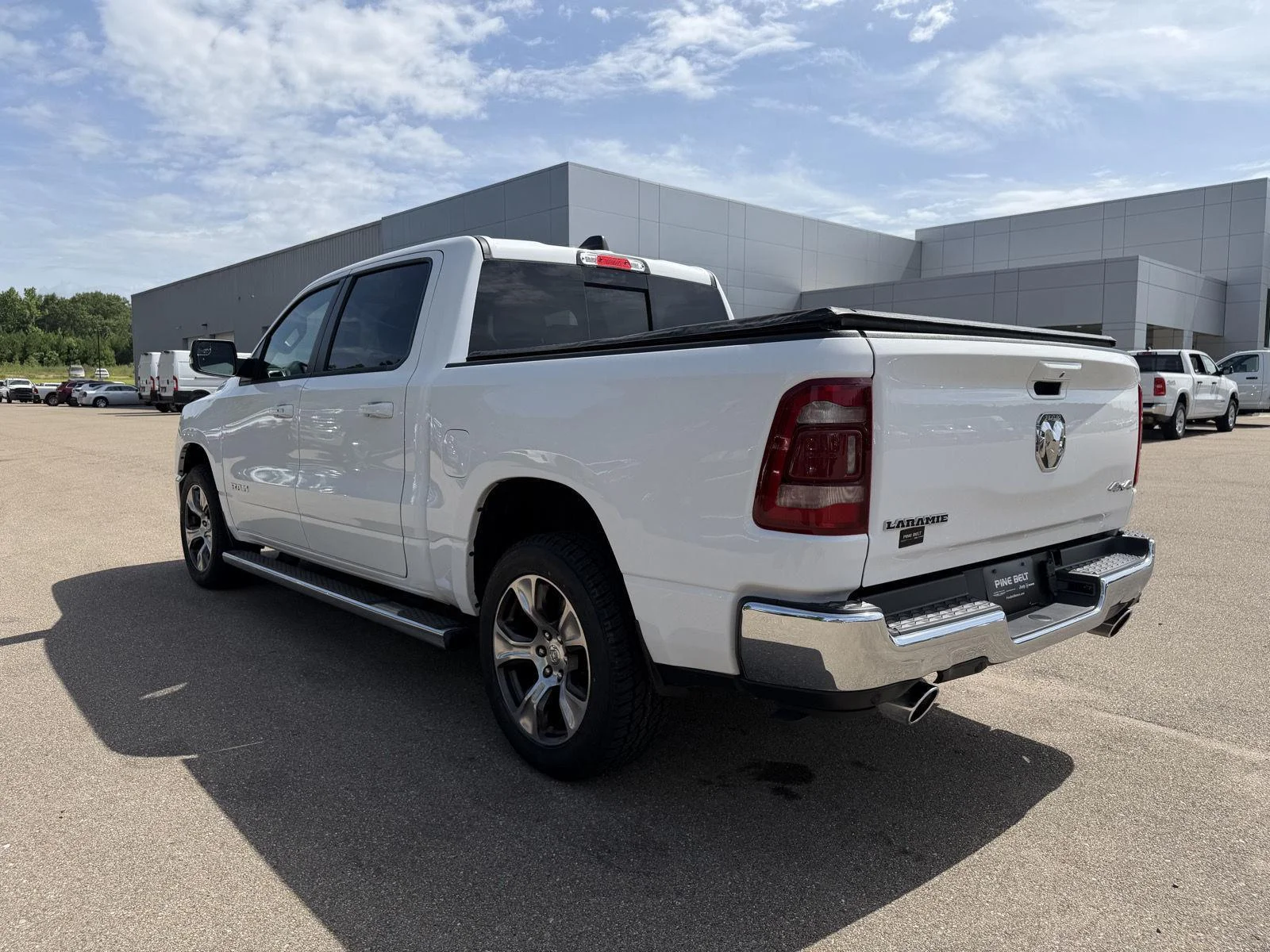 Used 2023 Bright White Clearcoat Ram Laramie image 4