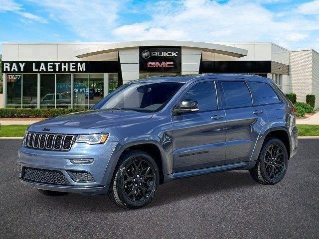 Used 2021 Blue Jeep Limited X 4x4 image 1